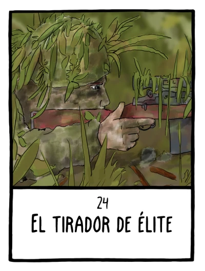 El tirador de élite - Cómics Existenciales