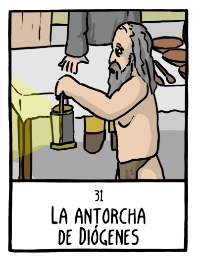 La antorcha de Diógenes - Cómics Existenciales