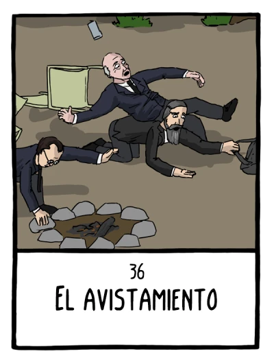 El avistamiento - Cómics Existenciales