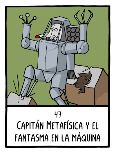 Capitán Metafísica y el fantasma en la máquina - Cómics Existenciales