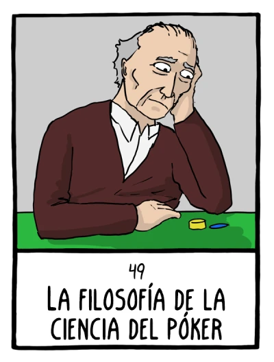 La filosofía de la ciencia del póker - Cómics Existenciales