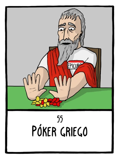Póker griego - Cómics Existenciales