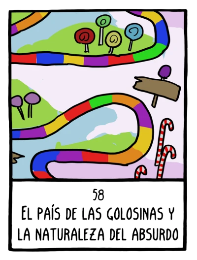 El país de las golosinas y la naturaleza del absurdo - Cómics Existenciales