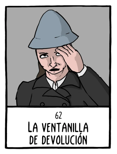 La ventanilla de devolución - Cómics Existenciales
