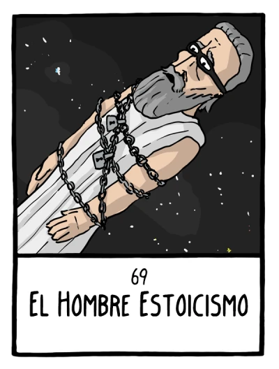 El Hombre Estoicismo - Cómics Existenciales