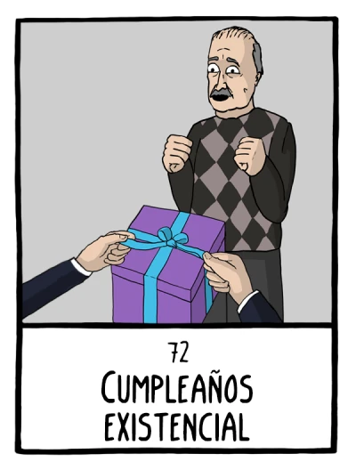 Cumpleaños existencial - Cómics Existenciales
