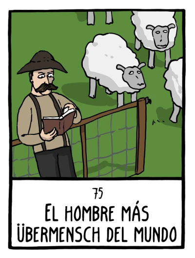 El hombre más Übermensch del mundo - Cómics Existenciales