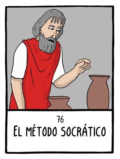 El método socrático - Cómics Existenciales
