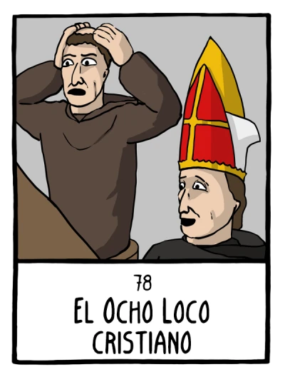 El Ocho Loco cristiano - Cómics Existenciales