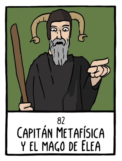 Capitán Metafísica y el mago de Elea - Cómics Existenciales