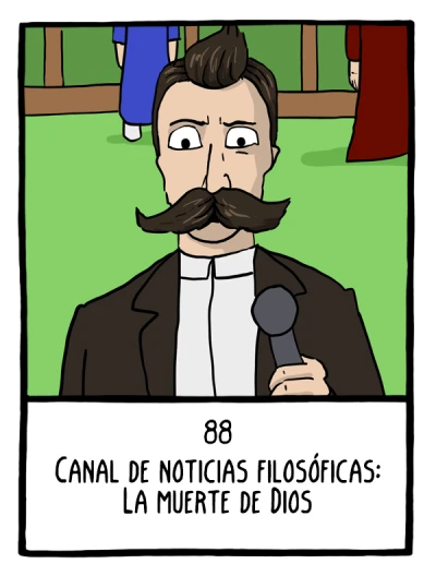 Canal de noticias filosóficas: La muerte de Dios - Cómics Existenciales
