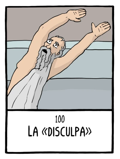 La «disculpa» - Cómics Existenciales