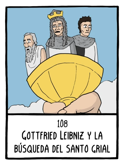 Gottfried Leibniz y la búsqueda del santo grial - Cómics Existenciales
