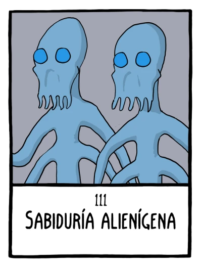 Sabiduría alienígena - Cómics Existenciales