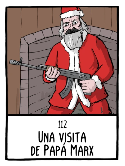 Una visita de Papá Marx - Cómics Existenciales