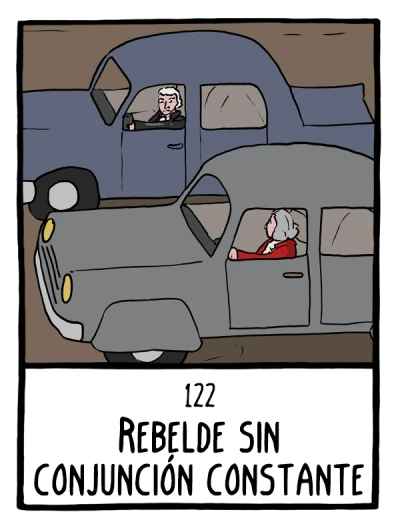 Rebelde sin conjunción constante - Cómics Existenciales