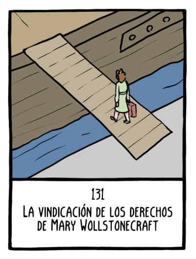 La vindicación de los derechos de Mary Wollstonecraft - Cómics Existenciales