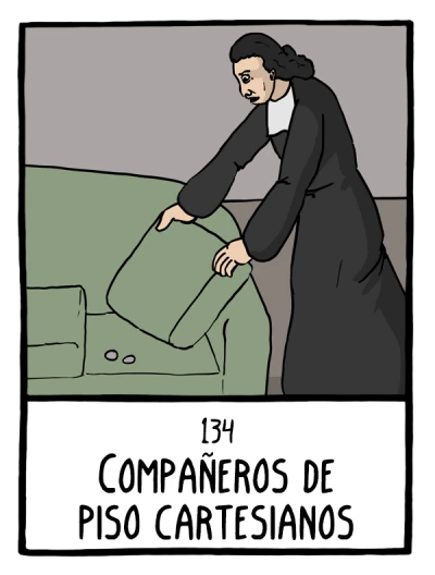 Compañeros de piso cartesianos - Cómics Existenciales