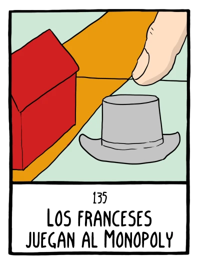 Los franceses juegan al Monopoly - Cómics Existenciales