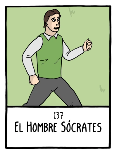 El Hombre Sócrates - Cómics Existenciales