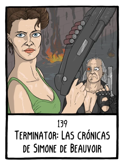 Terminator: Las crónicas de Simone de Beauvoir - Cómics Existenciales