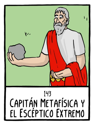Capitán Metafísica y el Escéptico Extremo - Cómics Existenciales
