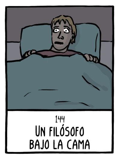 Un filósofo bajo la cama - Cómics Existenciales