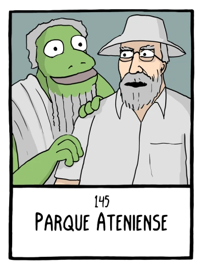 Parque Ateniense - Cómics Existenciales