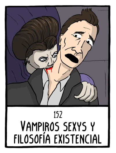 Vampiros sexys y filosofía existencial - Cómics Existenciales