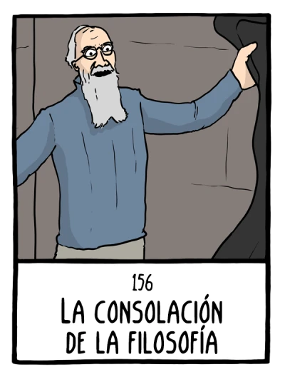 La consolación de la filosofía - Cómics Existenciales