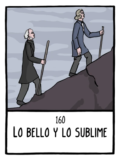 Lo bello y lo sublime - Cómics Existenciales