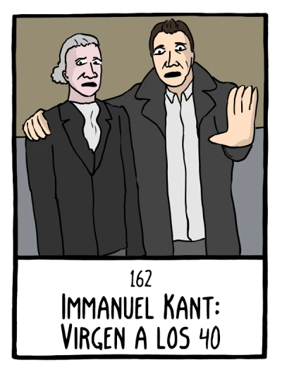 Immanuel Kant: Virgen a los 40 - Cómics Existenciales