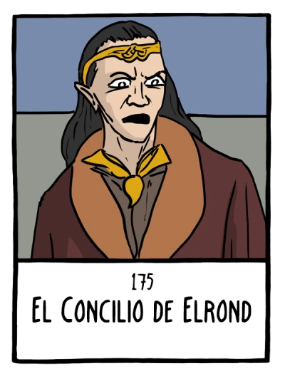 El Concilio de Elrond - Cómics Existenciales