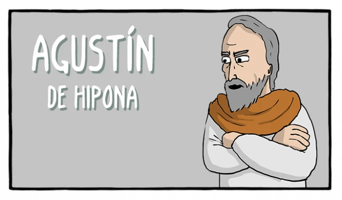 Agustín de Hipona - Cómics Existenciales