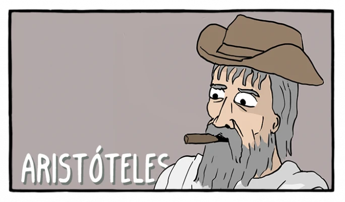 Aristóteles - Cómics Existenciales