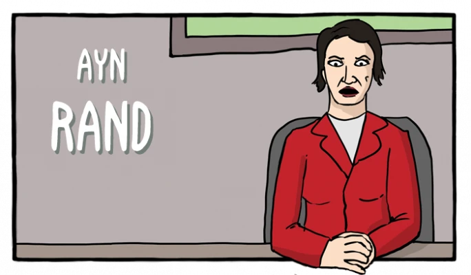 Ayn Rand - Cómics Existenciales