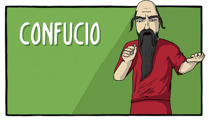 Confucio - Cómics Existenciales