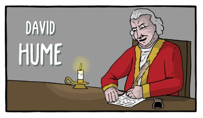 David Hume - Cómics Existenciales