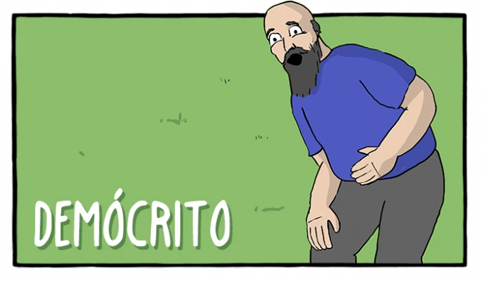 Demócrito - Cómics Existenciales