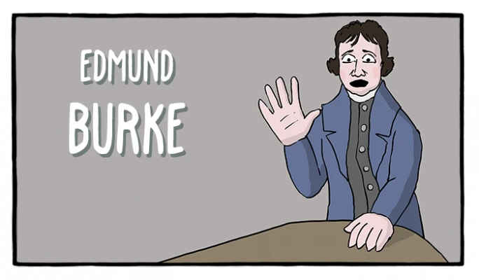 Edmund Burke - Cómics Existenciales