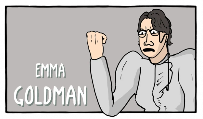 Emma Goldman - Cómics Existenciales