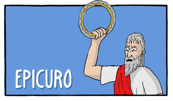 Epicuro - Cómics Existenciales