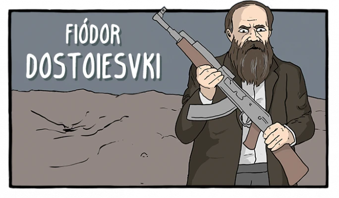 Fiódor Dostoievski - Cómics Existenciales