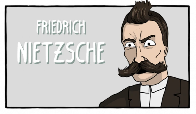 Friedrich Nietzsche - Cómics Existenciales