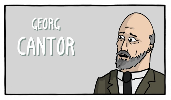 Georg Cantor - Cómics Existenciales