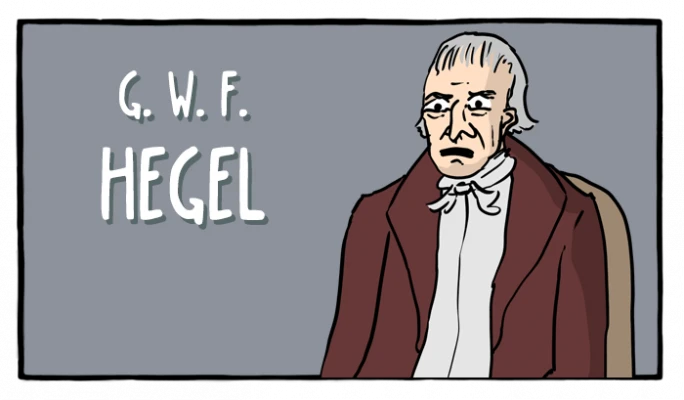 G. W. F. Hegel - Cómics Existenciales