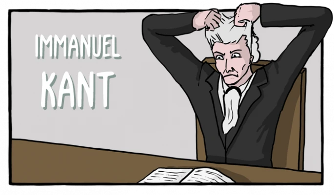 Immanuel Kant - Cómics Existenciales