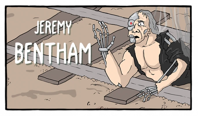 Jeremy Bentham - Cómics Existenciales