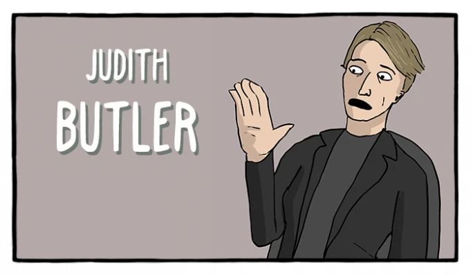Judith Butler - Cómics Existenciales