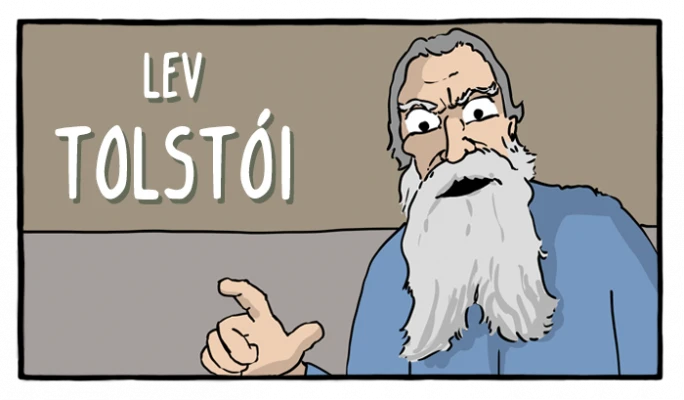 Lev Tolstói - Cómics Existenciales